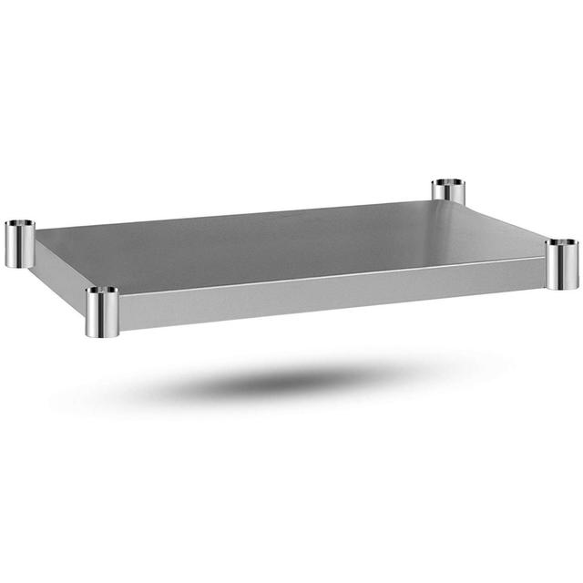 Product image of DuraSteel Galvanized Under Shelf for Work Tables - Extra Adjustable Lower Shelf for 30" x 24" Stainless Steel and Wooden Worktables - Fits for use in Restaurant, Warehouse, Home, Kitchen, Garage