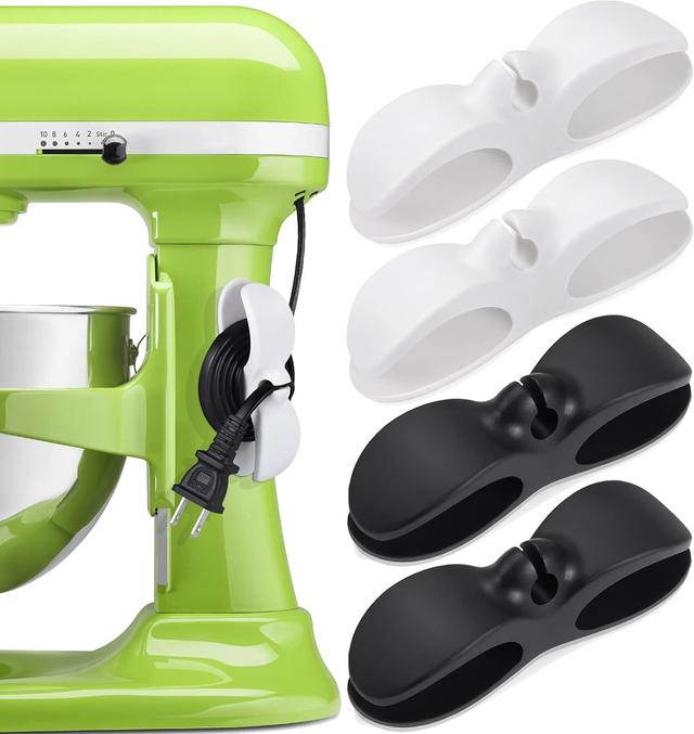 Product image of Cord Organizer for Appliances, 4PCS Kitchen Appliance Cord Winder Cable Organizer, Cord Holder Cord Wrapper for Appliances Stick on Pressure Cooker, Mixer, Blender, Coffee Maker, Air Fryer