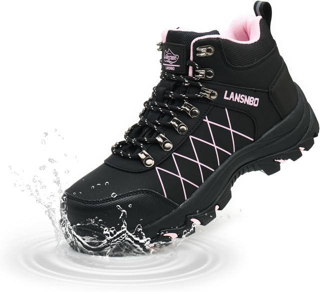 Product image of Waterproof Steel Toe Boots for Women Wide Width Non Slip Work Shoes Lightweight Slip Resistant Safety Toe Sneakers Indestructible Construction Composite Toe Footwear