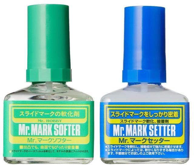 Product image of MrМark Setter&Softer Bundle.Curved Plastic Toy Models Adhesive Decals Quick Arrive