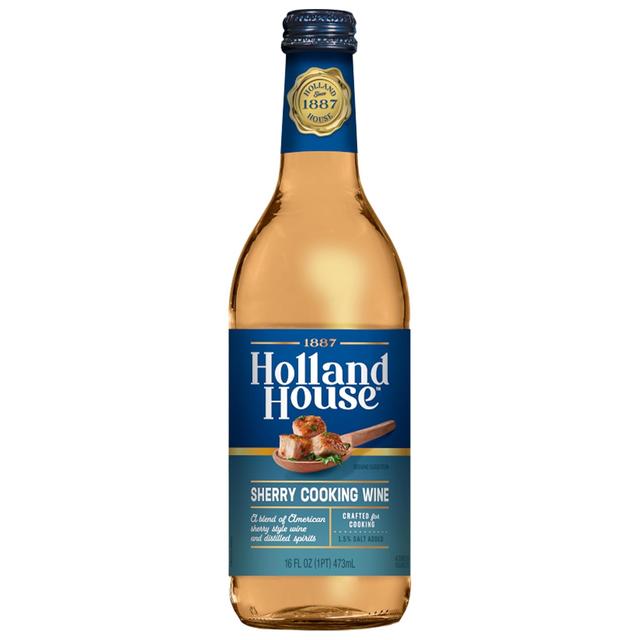 Product image of Holland House Sherry Cooking Wine, Ideal for Cooking, Roasting and Marinating, 16 FL OZ