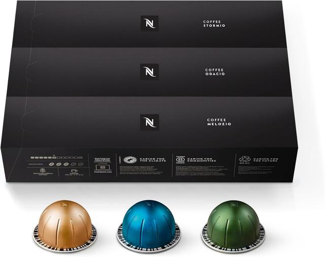 Product image of Nespresso Capsules Vertuo, Variety Pack, Medium and Dark Roast Coffee, 30 Count Coffee Pods, Brews 7.8 oz.