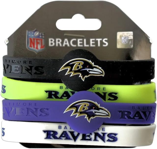 Product image of Aminco NFL Silicone Bracelets, 4-Pack