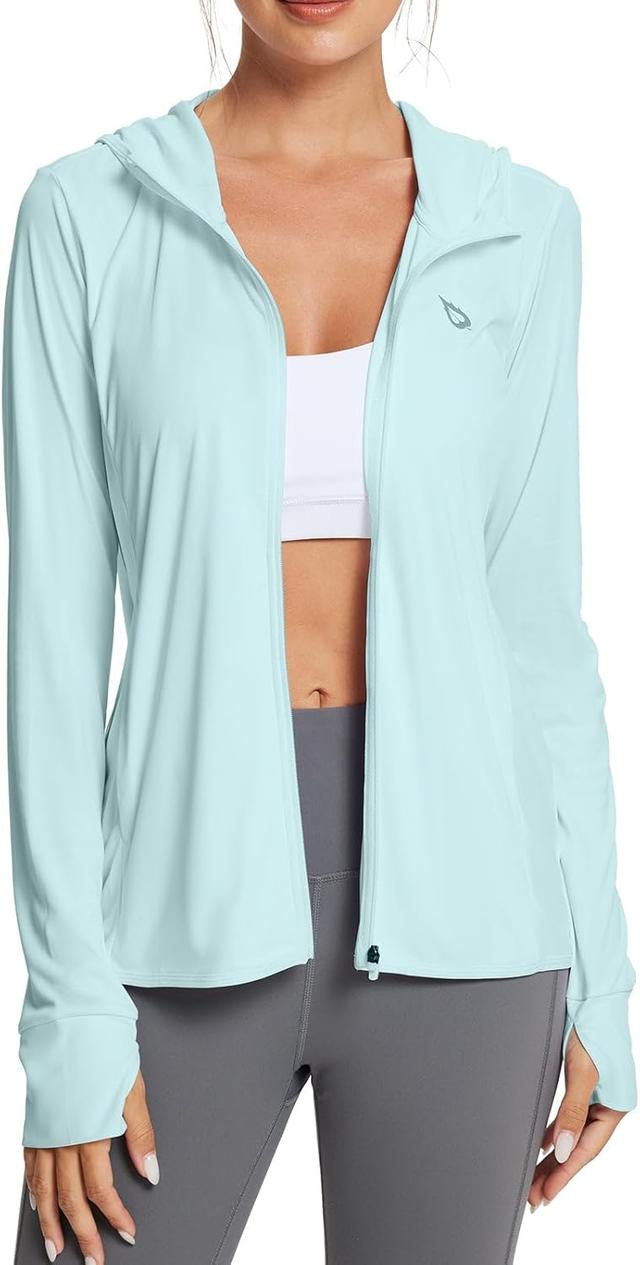Product image of baleaf Women's UPF 50+ Sun Protection Shirts SPF Jacket UV Cooling Hoodie Long Sleeve Summer Clothing for Outdoor Hiking