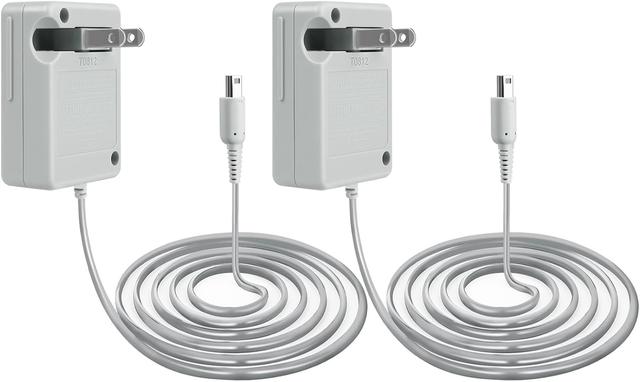 Product image of DTOL AC Adapter Game Charger for Nintendo Dsi Ndsi 3DS/3DSXL/New 3DS/New 3Dsll/2DS/Dsi/Dsixl 2 Pack