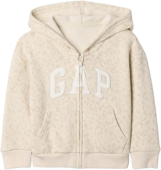 Product image of GAP Baby Girls Logo Full Zip Hoodie Hooded Sweatshirt