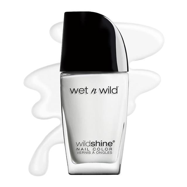 Product image of wet n wild Wild Shine Nail Polish, High-Shine Finish, Long-Lasting & Iconic Nail Color - French White Crème