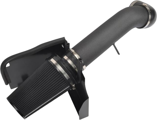 Product image of 4" Cold Air Intake System + Heat Shield Compatible with 1999-2006 GMC/Chevy V8 4.8L/5.3L/6.0L Silverado 1500/2500/3500 (Black & Black)