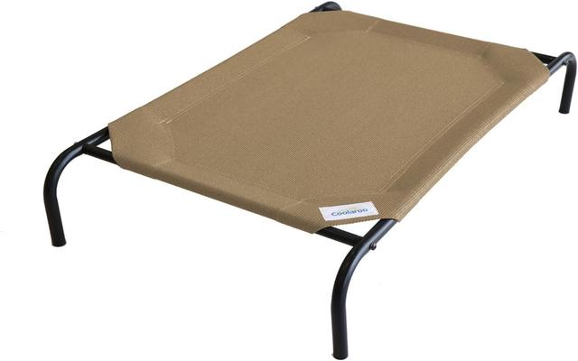 Product image of Coolaroo The Original Cooling Elevated Dog Bed, Indoor and Outdoor, Large, Nutmeg