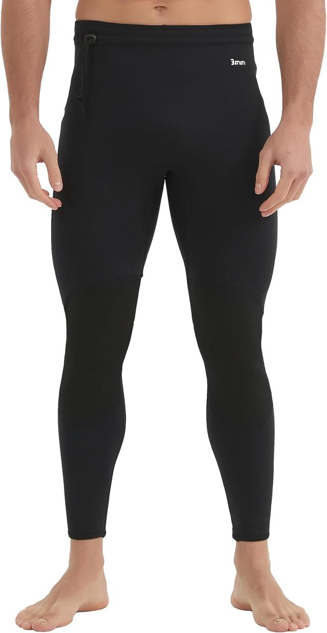 Product image of Lemorecn Wetsuit Pants Men 3mm and Wetsuit Pants Men 2mm /1.5 mm Neoprene Swim Pants for Swimming Canoeing Snorkeling Scuba Kayaking Diving