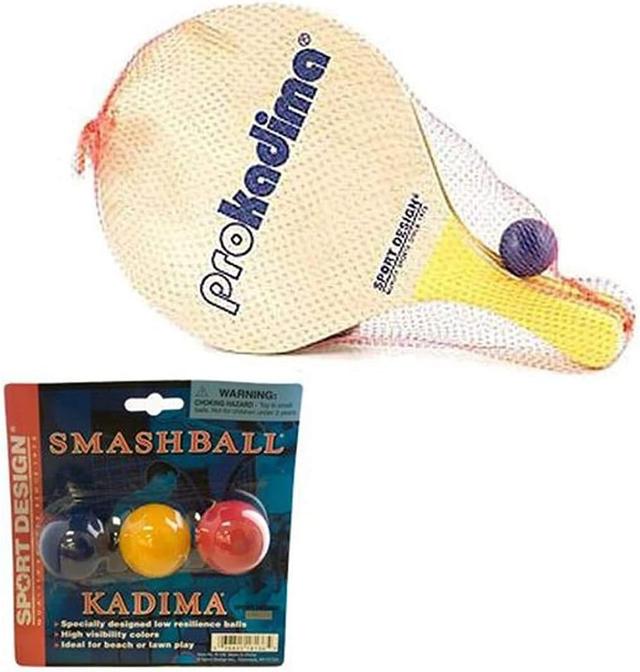 Product image of Pro Kadima Paddle Set Plus Replacement Smash Balls Bundle