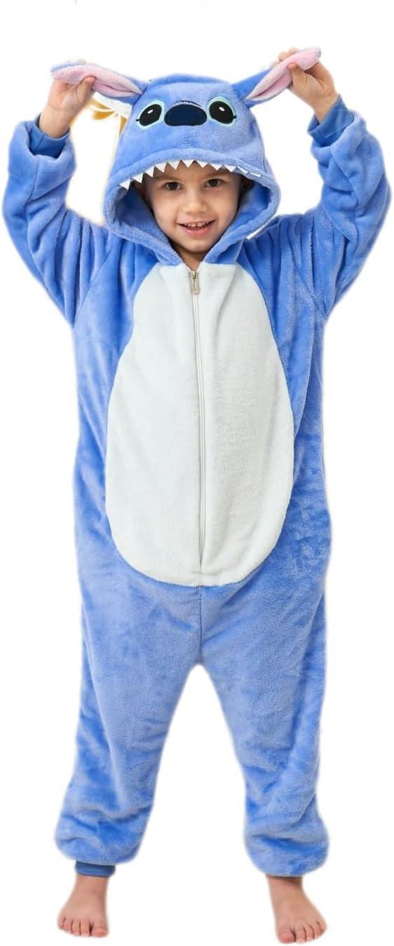 Product image of Unisex Kids Animal Onesie Pajamas One Piece Pajamas Halloween Christmas Cosplay Costume