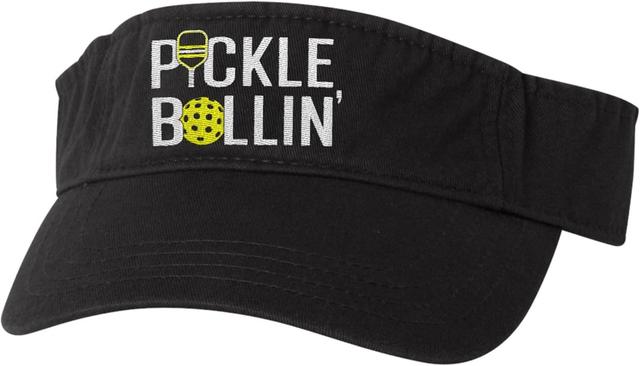 Product image of Go All Out Pickleballin' Bucket Ponytail Visor Ponytail Mesh Back Cap