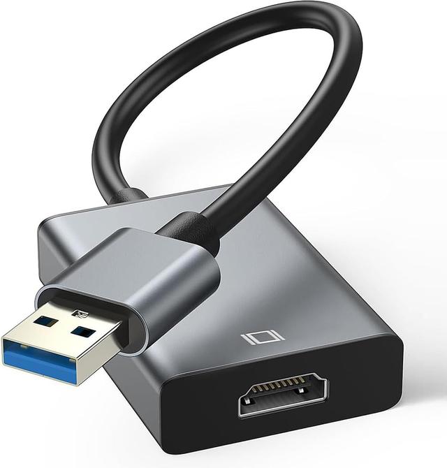 Product image of USB to HDMI Adapter - 3.0/2.0 Multi-Monitor Cable,Compatible with Windows 7/8/10/11 for Multiple Monitors