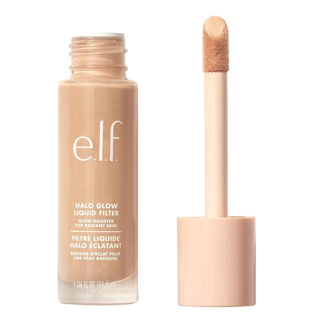 Product image of e.l.f. Halo Glow Liquid Filter, Complexion Booster For A Glowing, Soft-Focus Look, Infused With Hyaluronic Acid, Vegan & Cruelty-Free, 3 Light/Medium