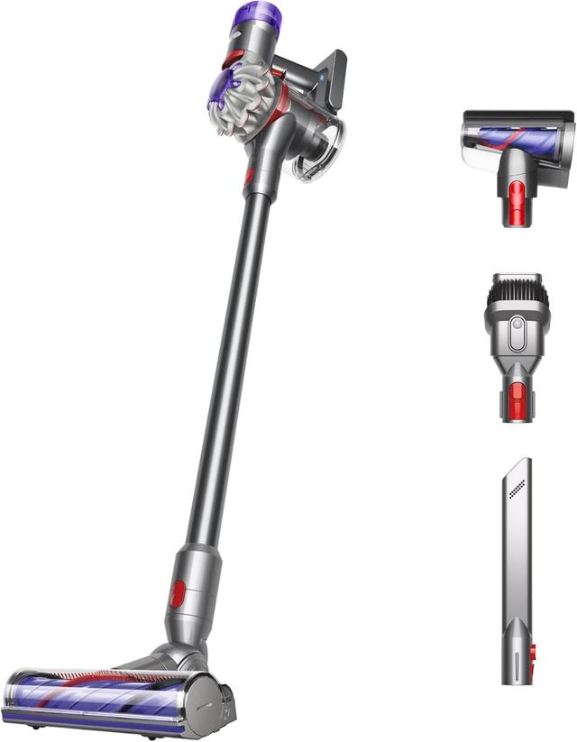 Product image of Dyson V8 Plus Cordless Vacuum, Silver/Nickel