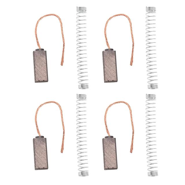 Product image of 2 Pair Carbon Brush Replacement Valeo Alternator PX602 PX60 092950 300722 92950 Vehicle Alternator Regulator Carbon Brushes with Spring 15.4mmx6.4mmx4.6mm
