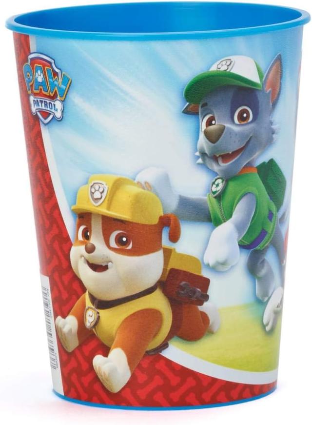 Product image of American Greetings Paw Patrol Party Supplies, 16 oz. Reusable Plastic Party Cups (12-Count)