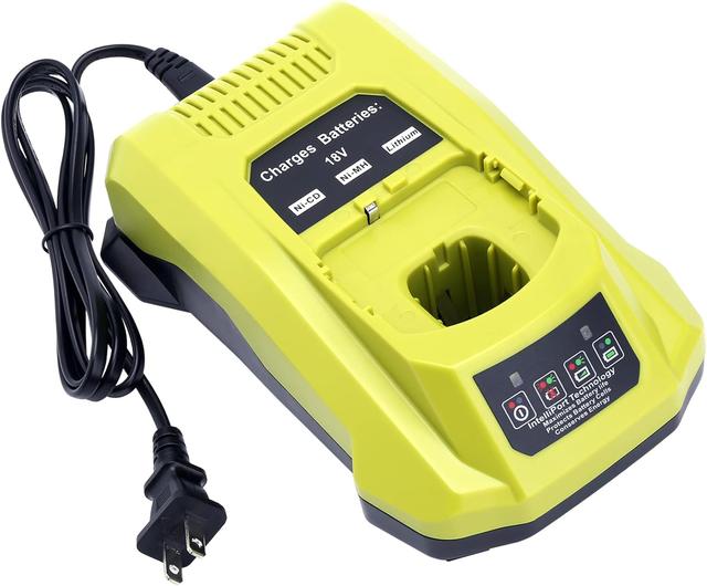 Product image of 18-Volt P117 Rapid Charger Replace for Ryobi 12V-18V Battery One+ Lithium-Ion/NiCad/NiMh Battery P102 P108 P189 P197 P103 P105 P107 P190 P191 PBP002 PBP005