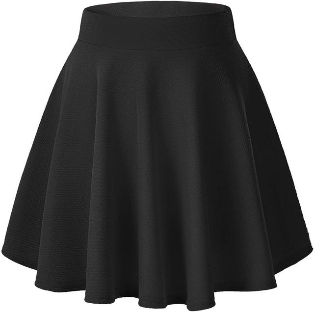 Product image of Urban CoCo Women's Basic Versatile Stretchy Flared Casual Mini Skater Skirt
