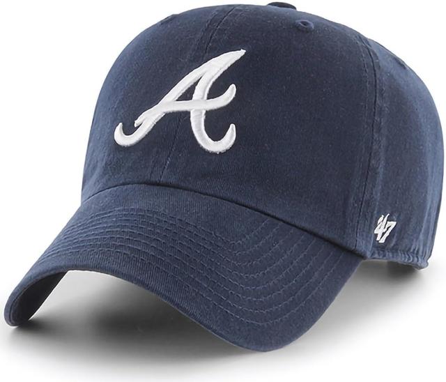 Product image of 47 Brand MLB Team Color Home Primary Logo Clean Up Adjustable Baseball Cap Hat, Adult One Size Fits All