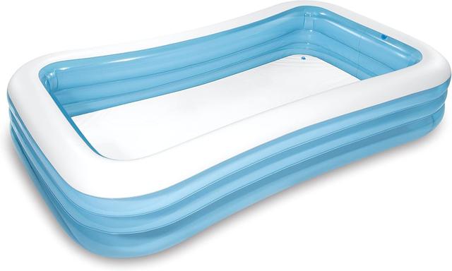 Product image of INTEX 58484EP Swim Center Inflatable Family Pool: 277 Gallon Capacity – 120" x 72" x 22" – Blue