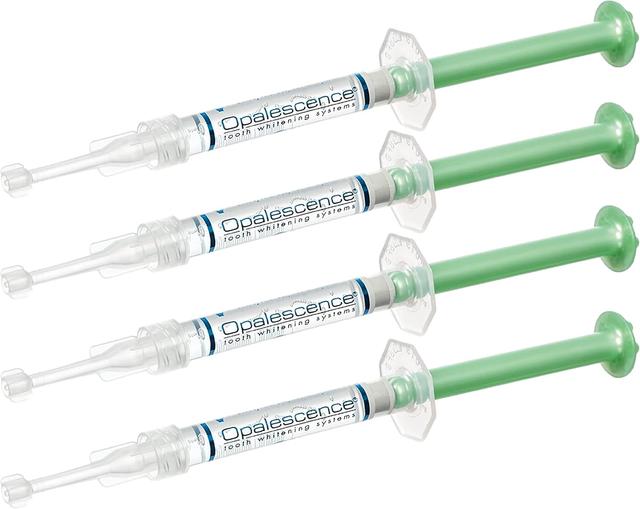 Product image of Opalescence 35% CP Mint - Gel Syringes Teeth Whitening - Refill Kit (2 Packs / 4 Syringes Total) Carbamide Peroxide Gel. Made by Ultradent. Tooth Whitening Refill Syringes 5197-2