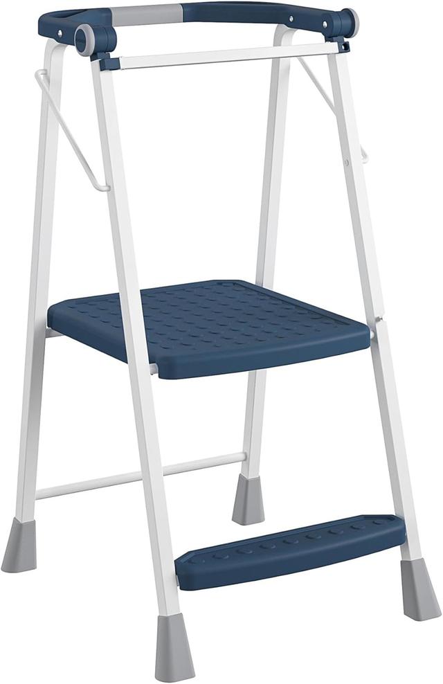 Product image of COSCO 2-Step Kitchen Stepper™ Adult Folding Step Stool, Kids Folding (Steel/Resin)
