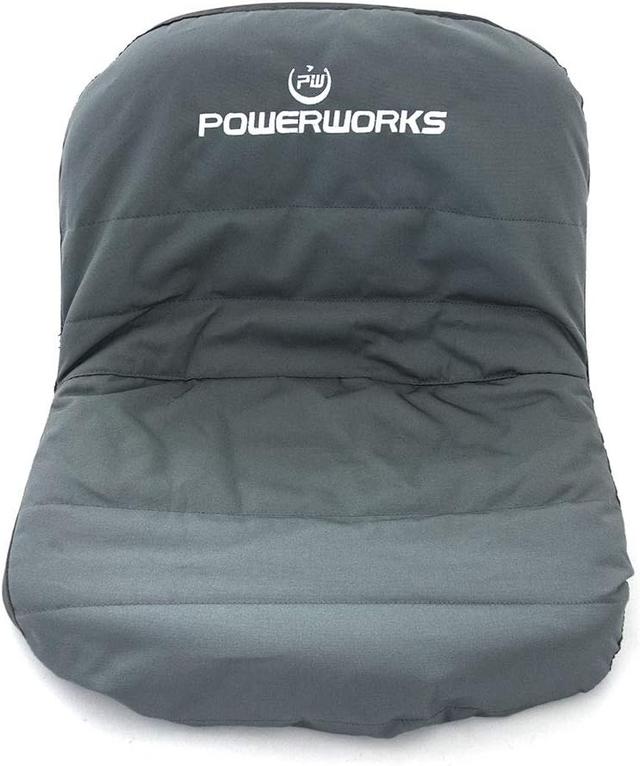 Product image of Weatherproof Deluxe Riding Lawn Mower Seat Cover, Medium, Black
