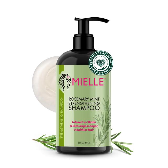 Product image of Mielle Organics Rosemary Mint Strengthening Shampoo Infused with Biotin, Cleanses and Helps Strengthen Weak and Brittle Hair (12 Fl Oz)