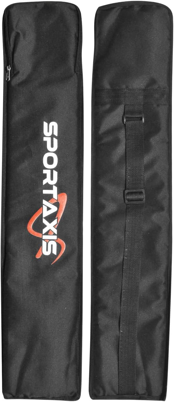 Product image of SPORTAXIS Foam Padded Bag for Cricket Bat- Adjustable Strap, Lightweight, Durable, Strong Protection to Bats (Black)