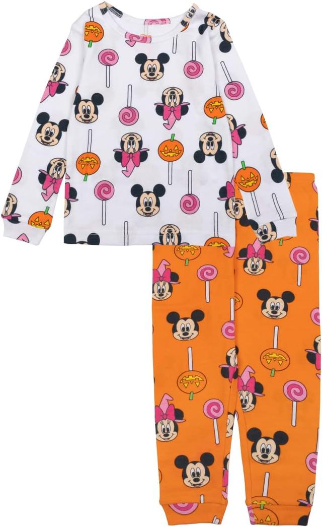 Product image of Disney 2-Piece Snug-fit Cotton Pajama Set, Soft & Cute for Kids