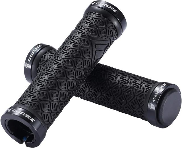 Product image of corki Mountain Bike Grips,Double Lock on Locking Bicycle Handlebar Grips for MTB,Downhill