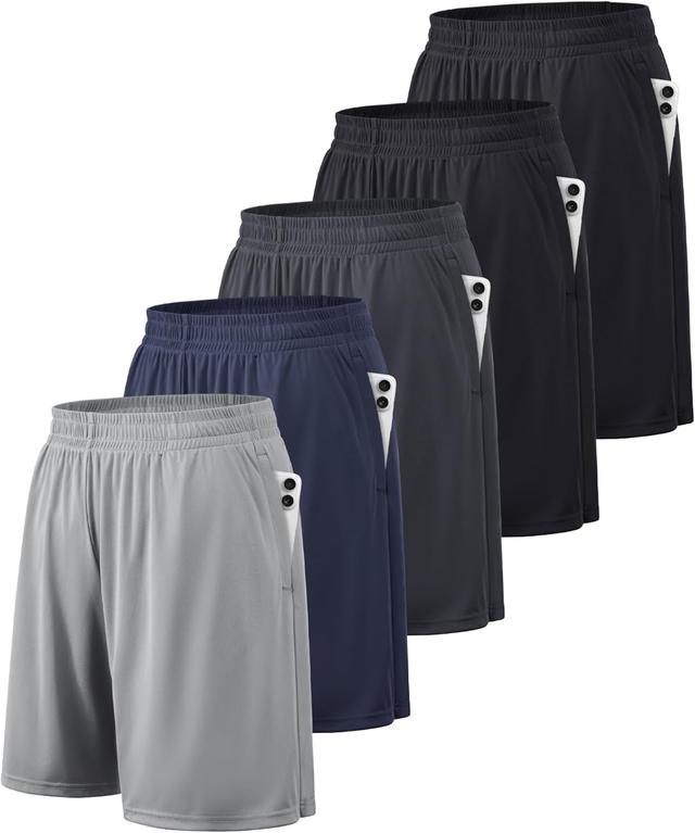 Product image of BALENNZ Athletic Shorts for Men with Pockets and Elastic Waistband Quick Dry Activewear