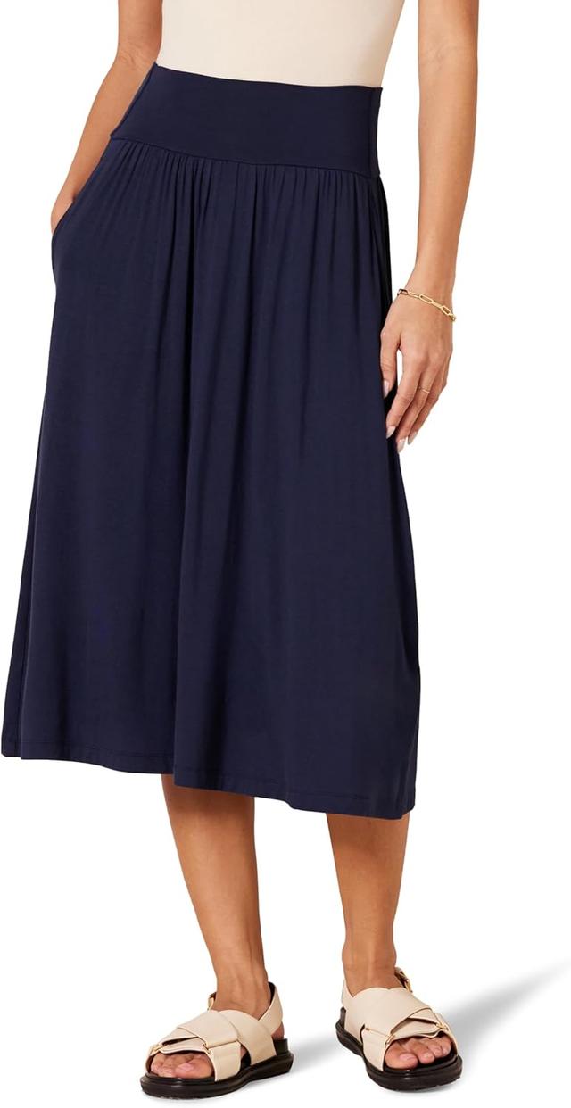 Product image of Amazon Essentials Women's Jersey Pull On Midi Length Skirt
