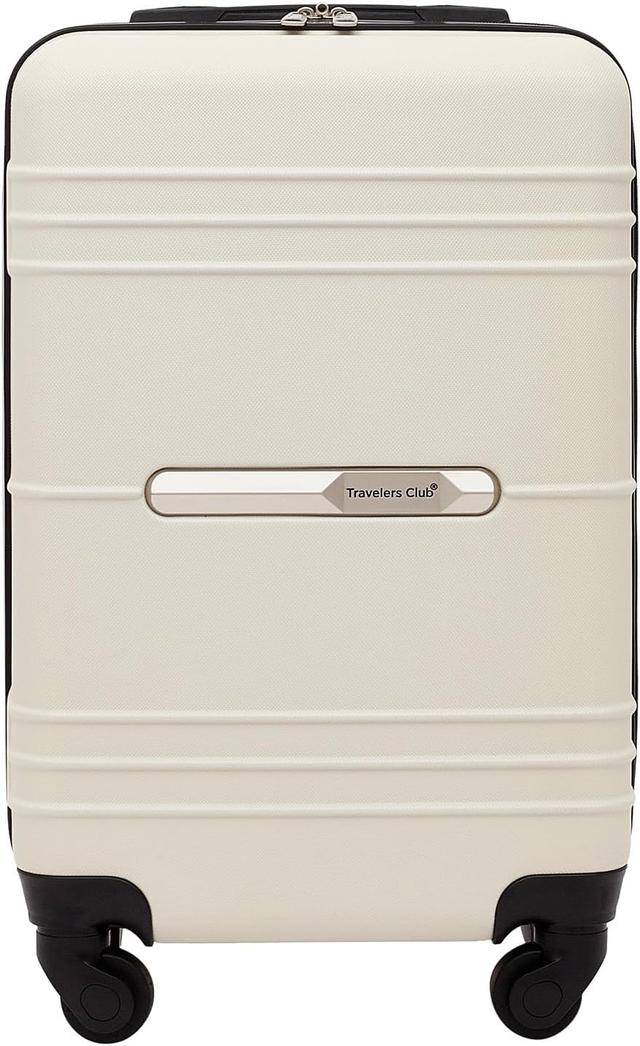 Product image of Travelers Club Richmond Spinner Luggage, Bone, Carry-On 22-Inch