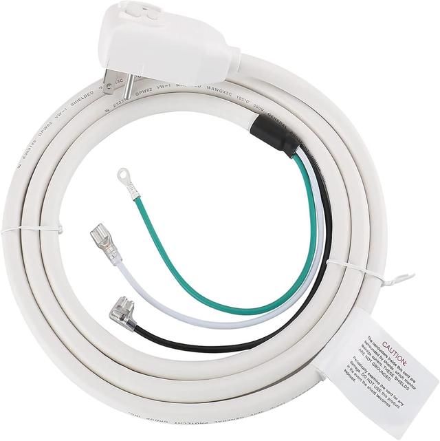 Product image of Baomain 7.5FT LCDI Power Cord 120V 13A 1560W, NEMA 5-15P, UL Listed for Window/Portable AC