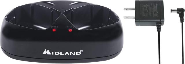 Product image of Midland- AVP10 Dual Desktop Charger for GXT Series Radios with AC Wall Adaptor