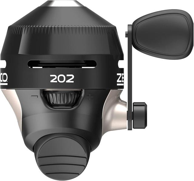 Product image of Zebco 202 Spincast Fishing Reel, Right-Hand Retrieve, Durable All-Metal Gears, Stainless Steel Pick-up Pin, Pre-Spooled with 10-Pound Zebco Fishing Line,
