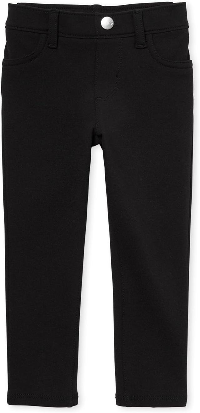 Product image of The Children's Place Baby Girls Ponte Knit Pull On Jeggings