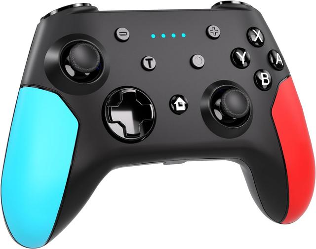 Product image of Ponkor Switch Controller, Wireless Pro Controller Compatible with Nintendo Switch/Switch Lite/Switch OLED/PC Controller for Switch with Wake-up, Turbo Vibration