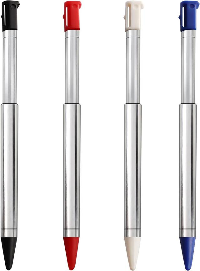 Product image of 3DS Stylus Pen, Metal Retractable Replacement Stylus Compatible with Nintendo 3DS, 4in1 Combo Touch Styli Pen Set Multi Color for 3DS