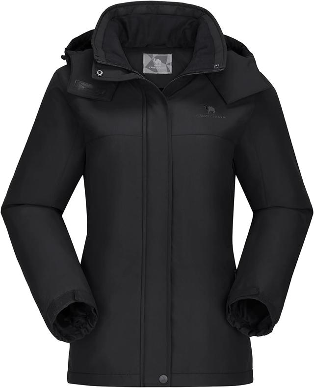Product image of CAMEL CROWN Women's Ski Jacket Winter Snow Coat Warm Fleece Mountain Waterproof Female Jacket Snowboarding jackets