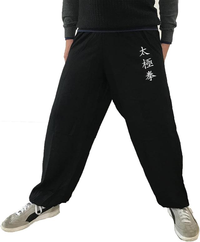 Product image of Kung Fu Pants Tai Chi and Wing Chun Bottoms Style for Women and Men Martial Arts Trousers Light and Smooth