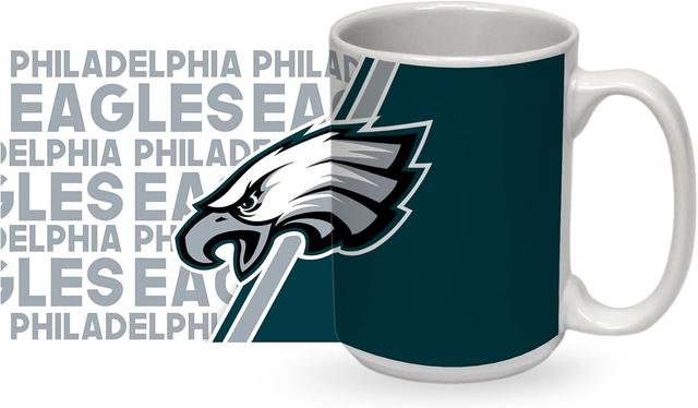 Product image of Rico Industries NFL Football 15 oz White Ceramic Mug