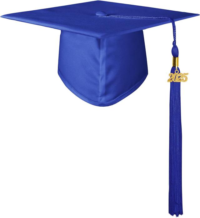 Product image of GraduationMall Matte Kindergarten & Preschool Graduation Cap for Kids with 2025 Tassel