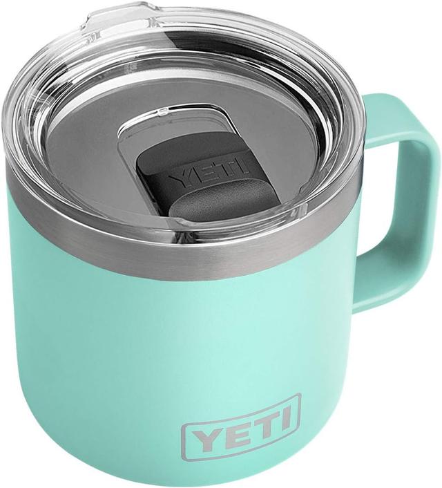 Product image of YETI Rambler 14 oz Mug, Vacuum Insulated, Stainless Steel with MagSlider Lid, Stainless