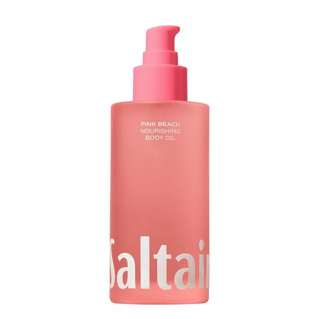 Product image of Saltair Body Oil. Luxurious Pink Beach After Shower and Bath Oil Moisturizer for Women. Botanical, Non-Greasy, and Well-Absorbing Lotion for Hydrating Dry Skin. 4oz Pump Bottle