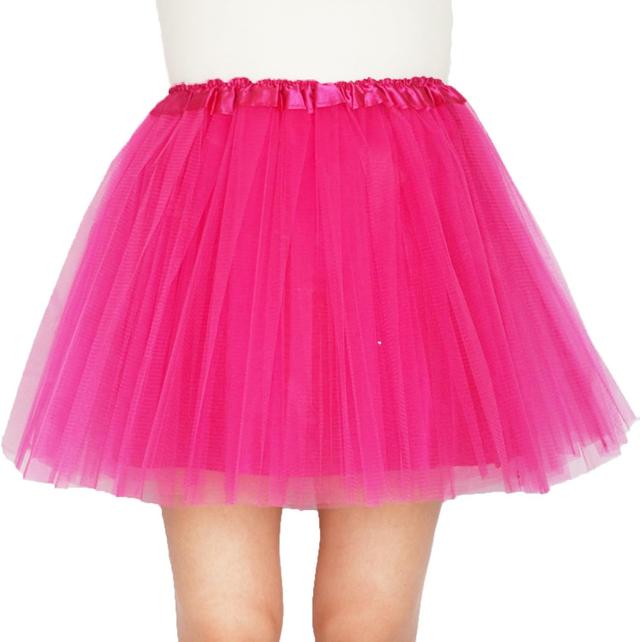 Product image of Women Adult Teens Tutu Skirts 4 Layers with Lining Youth Running Tutu Skirts Halloween Running Tutus