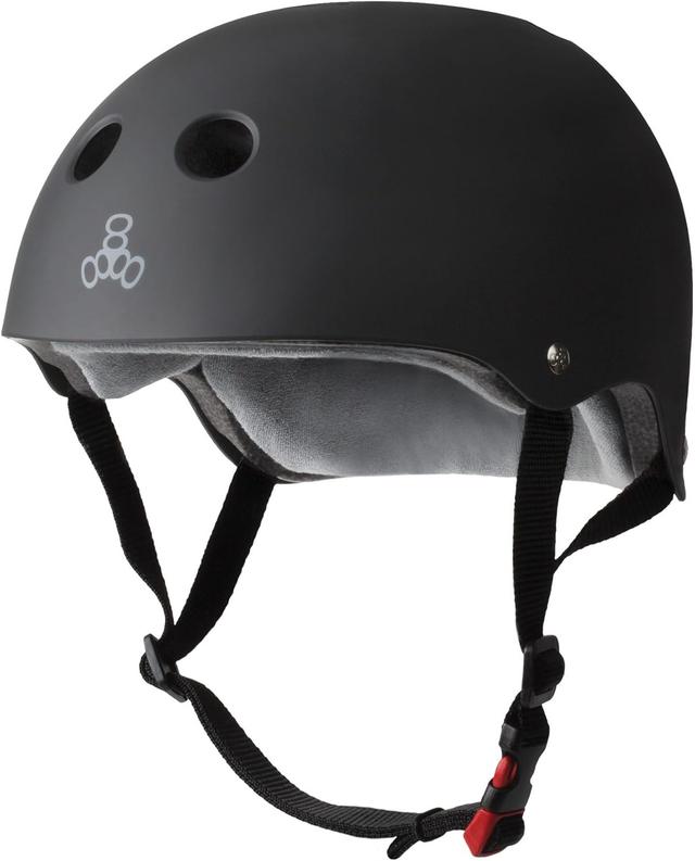 Product image of Triple Eight Certified Sweatsaver Helmet for Skateboarding, BMX, Roller Derby, Roller Skating, Inline Skating, Scooter and Bike